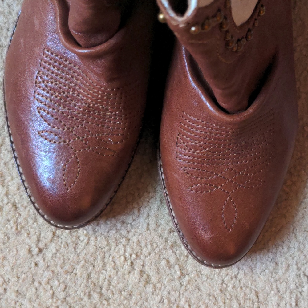 Sam Edelman Ankle Boots Studded - Picture 4 of 8